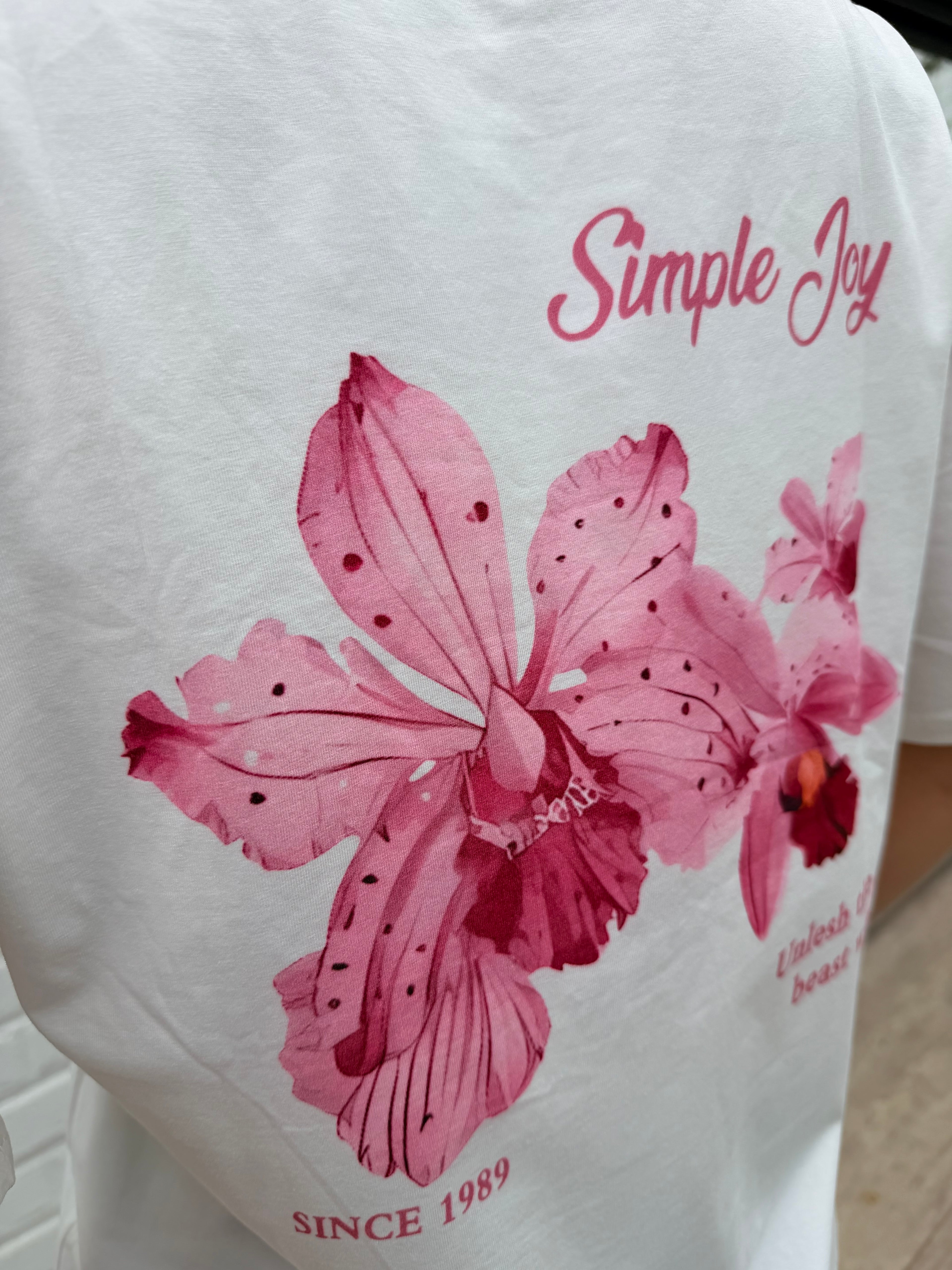 T-shirt Simple Joy