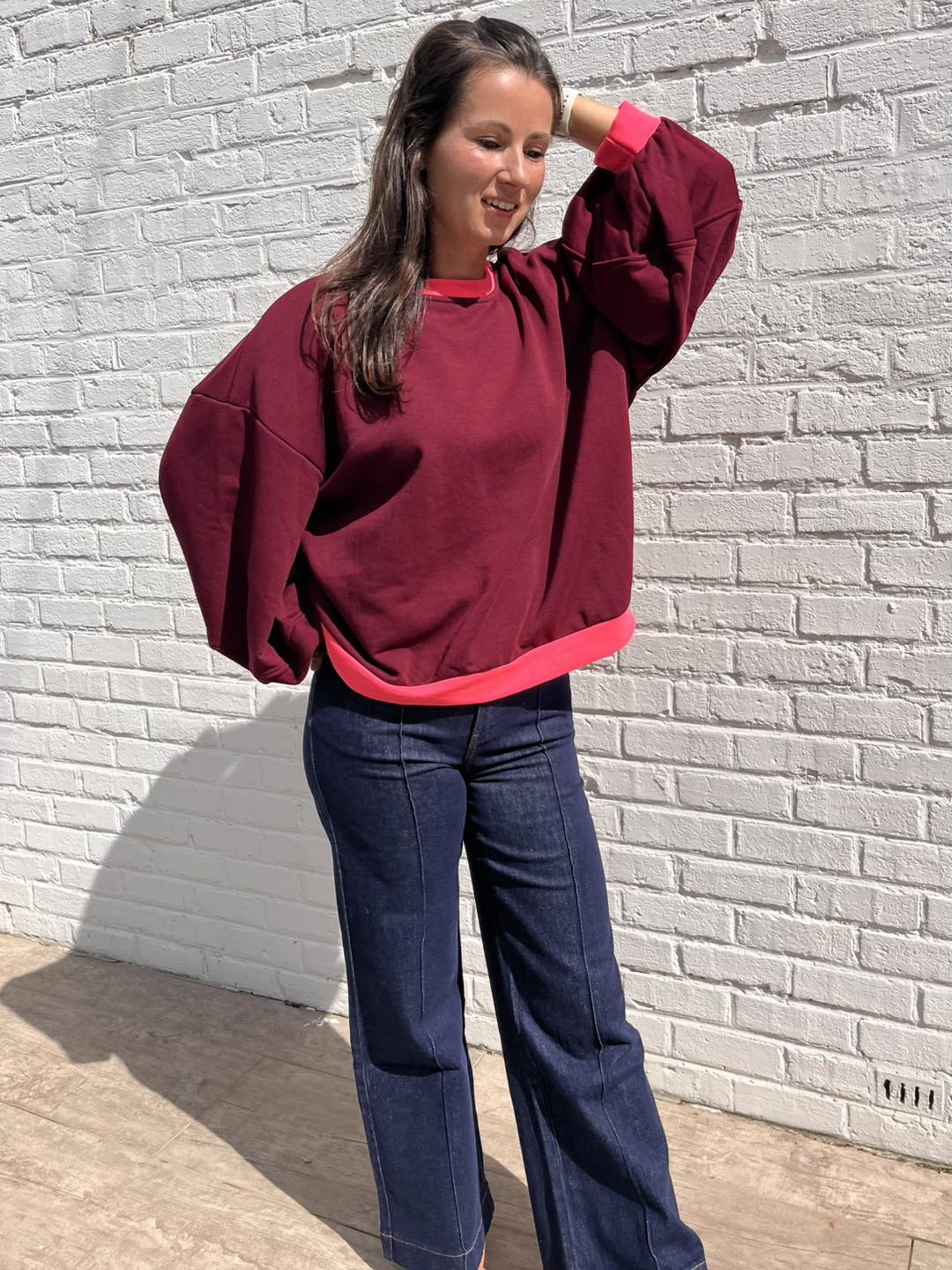 Sweat bicolor
