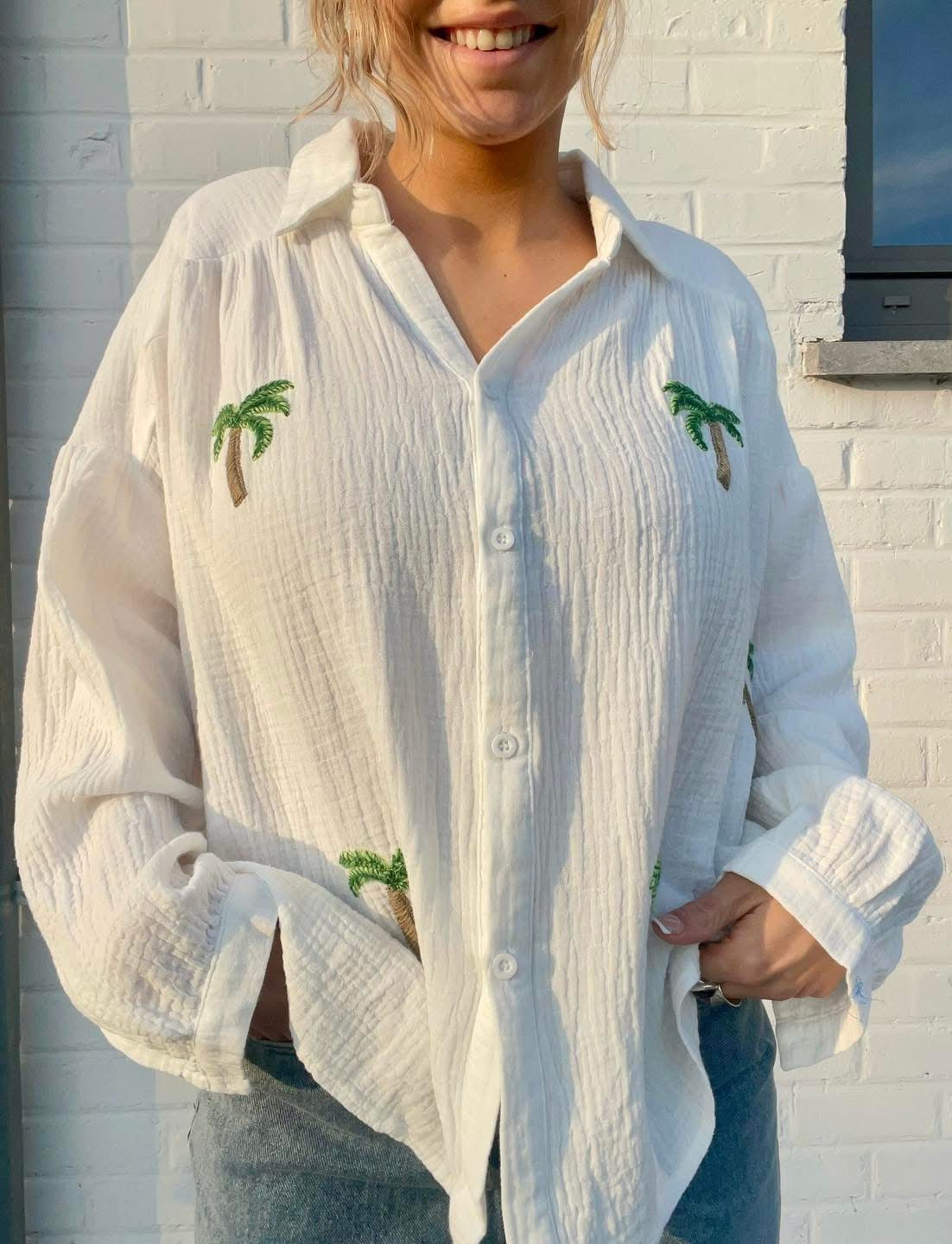 Chemise palmier