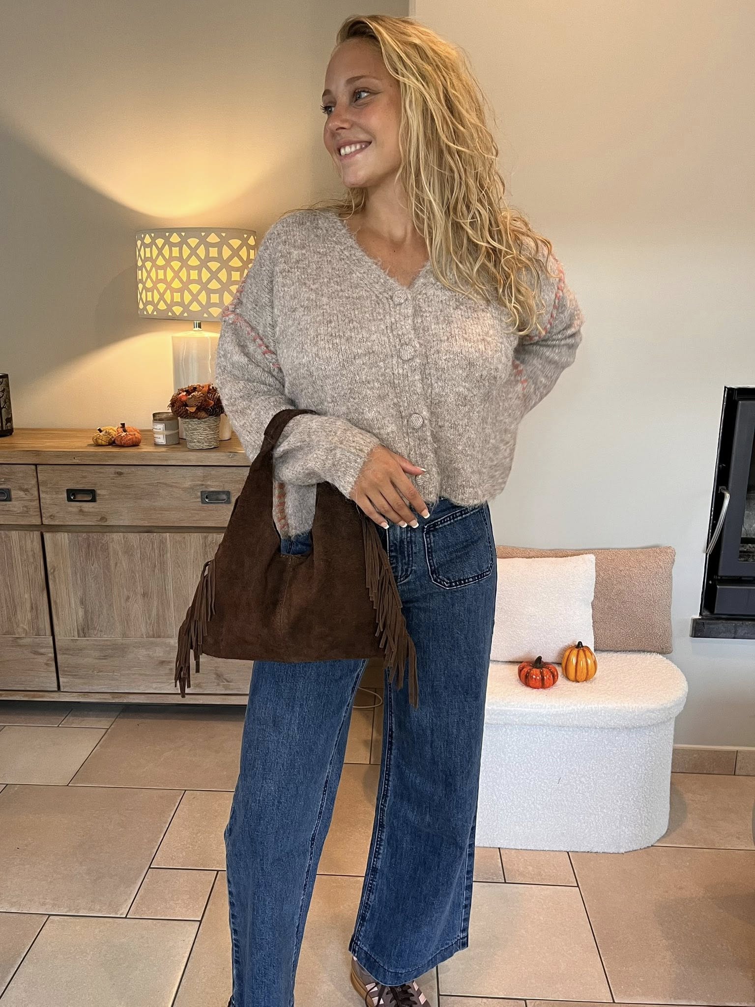Gilet taupe